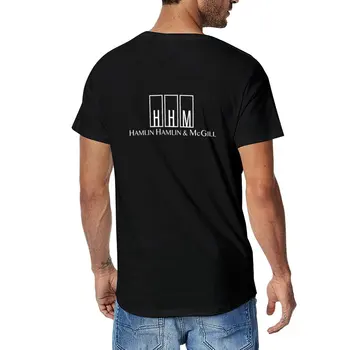 Нова тениска Hamlin, Hamlin & McGill, корейската мода однотонная тениска, къса бързосъхнеща тениска, мъжки обикновена тениска