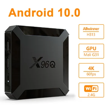 Transpeed Android 10,0 TV Box 4K 3D 2,4 G WiFi Allwinner H313 USB 2.0 * 2 media player е Много Бърза конзола Top Box