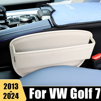 За Volkswagen VW Golf 7 MK7 2013-2018 2019 2020 2021 2022 2023 2024 Универсално столче за Кола С Хазарта Кутия За Съхранение, Джоб-Органайзер