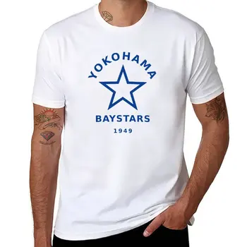 Нова японска бейзболна фланелка Yokohama Дена Baystars, потници, тениски по поръчка, създайте своя собствена дизайнерска тениска за мъже
