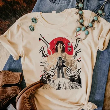 Тениска Attack on Титан дамски дизайнерска тениска женска японска облекло
