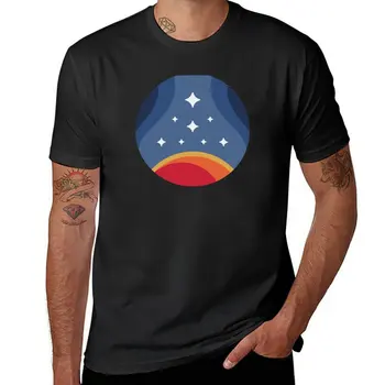 Новото лого Constellation, тениска Starfield, бързосъхнеща риза, летен топ, графична тениска, тениски за мъже