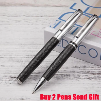 Висококачествена Метална химикалка дръжка от изкуствена кожа за бизнес мъже, Обвинени подарък химикалка за писане, да Закупите 2 подарък за изпращане
