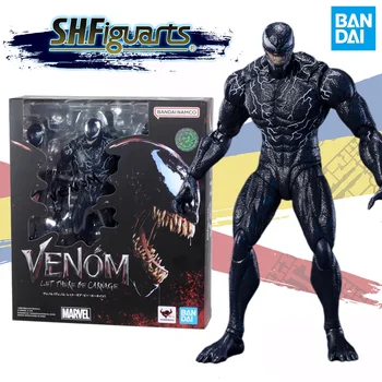 Bandai S. H. Figuarts SHF Super Hero Venom 2 Аниме Фигурка Готов модел, колекция от подбрани детски играчки, подаръци за деца