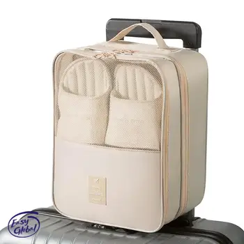 Чанта за съхранение на Багаж, Нова Преносима кутия за обувки за пътуване, Класирането Органайзер, Двупластова чанта за обувки От Водоустойчива влагостойкого материал