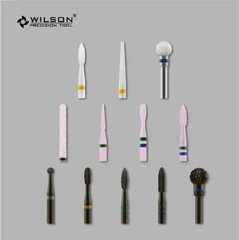 WILSON 12 стилове на керамични тренировки за нокти/Инструменти/ Нокти/Uñas Accesorios Y Herramientas/ Аксесоари за нокти