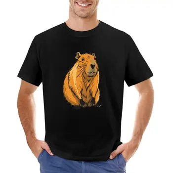Тениска Capybara King of Rodents, тениска, празни тениски, дрехи за мъже