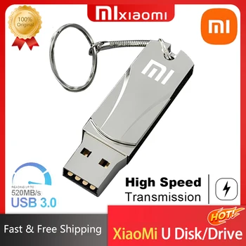Оригинален флаш памет Xiaomi Високоскоростен U-диск на Преносим SSD Диск USB 3.0 За Преносими КОМПЮТРИ IMAC Mii 128 GB 1 TB И 2 TB 256 GB, 512 GB