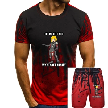Мъжки t-shirt Sister of Battle Heresy, тениска Унисекс, дамски тениска, тениски, топ