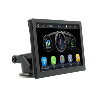 9-инчов автомобилен IPS сензорен екран, Безжичен CarPlay Android Auto Кола преносимо радио Bluetooth MP5 Мултимедийна навигация Стерео уредба