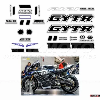 За YAMAHA YZF-R1 GYTR Аксесоари за мотоциклети, стикер на обтекател, комплект за автомобилни стикери