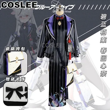 COSLEE [XS-3XL] Син на Архивния костюм за cosplay Sunohara Kokona, игри костюм, Празнична форма, Женски костюм за Хелоуин, по поръчка, Нов