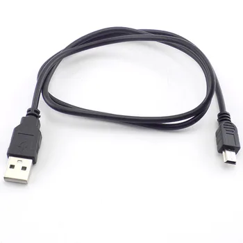Mini USB 2.0 A от мъжете на Mini 5-пинов B за синхронизация на данни, кабел за зареждане, адаптер-удължителен кабел, кабел за зареждане кабел, Линейни проводници