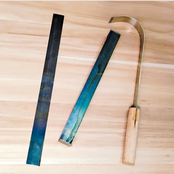 Инструменти за керамични Скулптури Подскачащи нож от неръждаема Стомана с железен нож Прав Нож за ремонт на керамика със Собствените си Ръце Специални ръчни инструменти