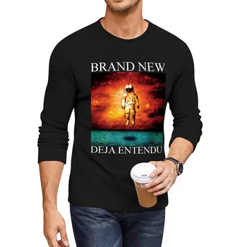 Нова Марка дълга тениска Deja Entendu, тениска оверсайз, тениска на поръчка, естетична облекло тениска за момче, мъжки високи тениски