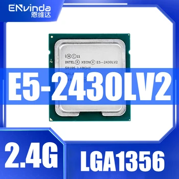 Употребявани Оригинални Настолен процесор Intel Xeon ПРОЦЕСОРА E5 2430L V2 с Шест Ядра E5-2430L V2 LGA1356 за дънната платка X79
