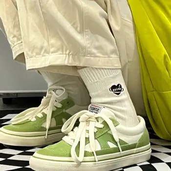 VISION ГРАДИНСКА ДРЕХИ, парусиновая обувки с ниски берцем яблочно-зелен цвят, градинска спортни обувки за настолни игри