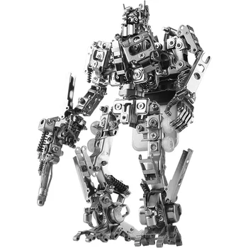 Направи си САМ 3D Метален пъзел Мультяшные Фигури на Роботи Optimuss Primeed Model Building Комплекти за Сглобяване на Пъзела за възрастни Момчета Подаръци