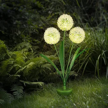 Творчески Слънчев Цветна Топка Светлина LED Light Stake Home Garden Ground Plug Light Украса на Дома Градина Светлина на Градински Аксесоари