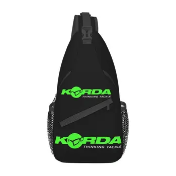 Случайни раница с логото на Korda за Риболов, Мъжки Раница през рамо, подарък Рыбаку, Карпу, чанта на рамото за Къмпинг, Колоездене