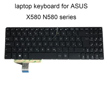 SW WB Подмяна на клавиатурата X580 Клавиатура с подсветка за ASUS vivobook Pro NX580 VD Швейцария хърватски черно 0KNB0 5605WB00 най-добрата продажба на