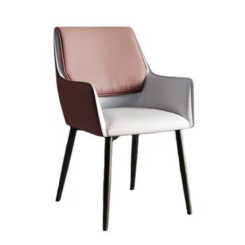 Италиански Дизайнерски Скандинавски Стол за Хранене с Минималистичен Тоалетка, Офис стол, Дизайн на Мебели за всекидневна, стол