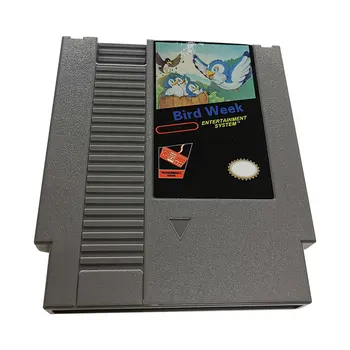 8-Битова игра карта с 72 Контакти Bird Week NTSC и Pal Версия Касета За игри за NES,