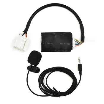 Микрофон Bluetooth Интерфейс Аудиоадаптер Музикален модул Aux За Honda Accord, Civic Odyssey Acura Кабели 12 В Адаптери