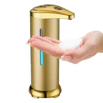 Опаковка сапун за ръце С Безконтактен Ръчен дозатор за батерии, Умен Електрическа Помпа за течен сапун, Сапун за миене на съдове от неръждаема стомана