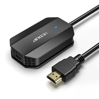 Безжичен HDMI-съвместим предавател-приемник, удължител за ключ с дисплей 1080P, AV адаптер за лаптоп, ТЕЛЕВИЗОР проектор, монитор