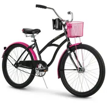 24 инча. Под наем Cruiser за момичета и розов лек мотор за деца Bicicletas baratas против envío, безплатни велосипеди за деца