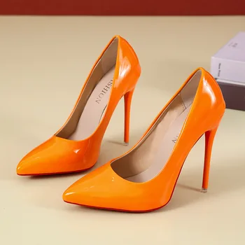 MODX 2023/Модни банкетни сватбени обувки на висок ток m2 размер плюс на тънък висок ток